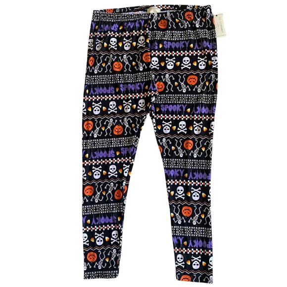 Halloween Print Leggings - Picture 2 of 3